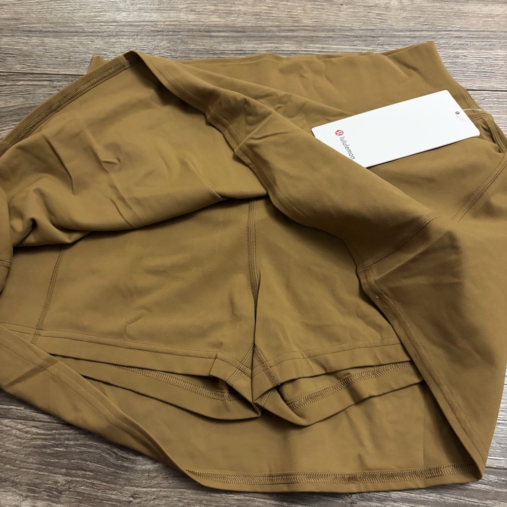NWT Lululemon Align High-Rise Skirt *15” (Allspice) Size 12 - Picture 6 of 9